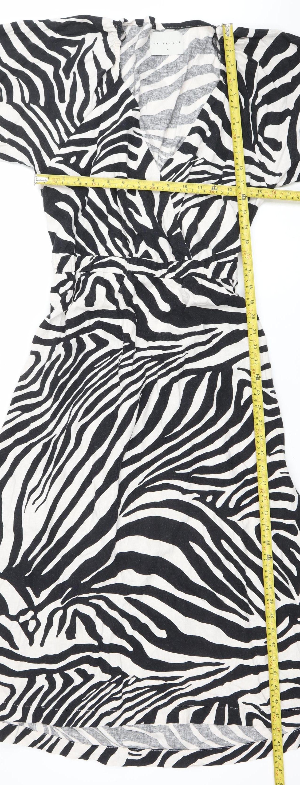 Womens UK Size 16 FW Bridge A-Line Dress