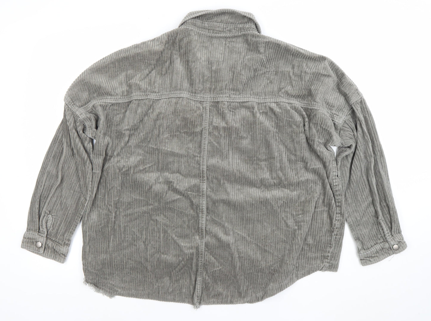Womens UK Size 14 Zara Grey Basic Jacket