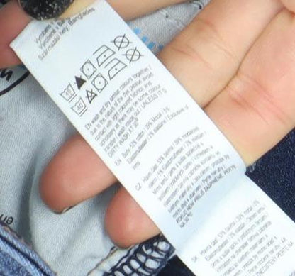 F&F Women Blue Stretch Skinny Jeans Size 18 Mid Rise Denim