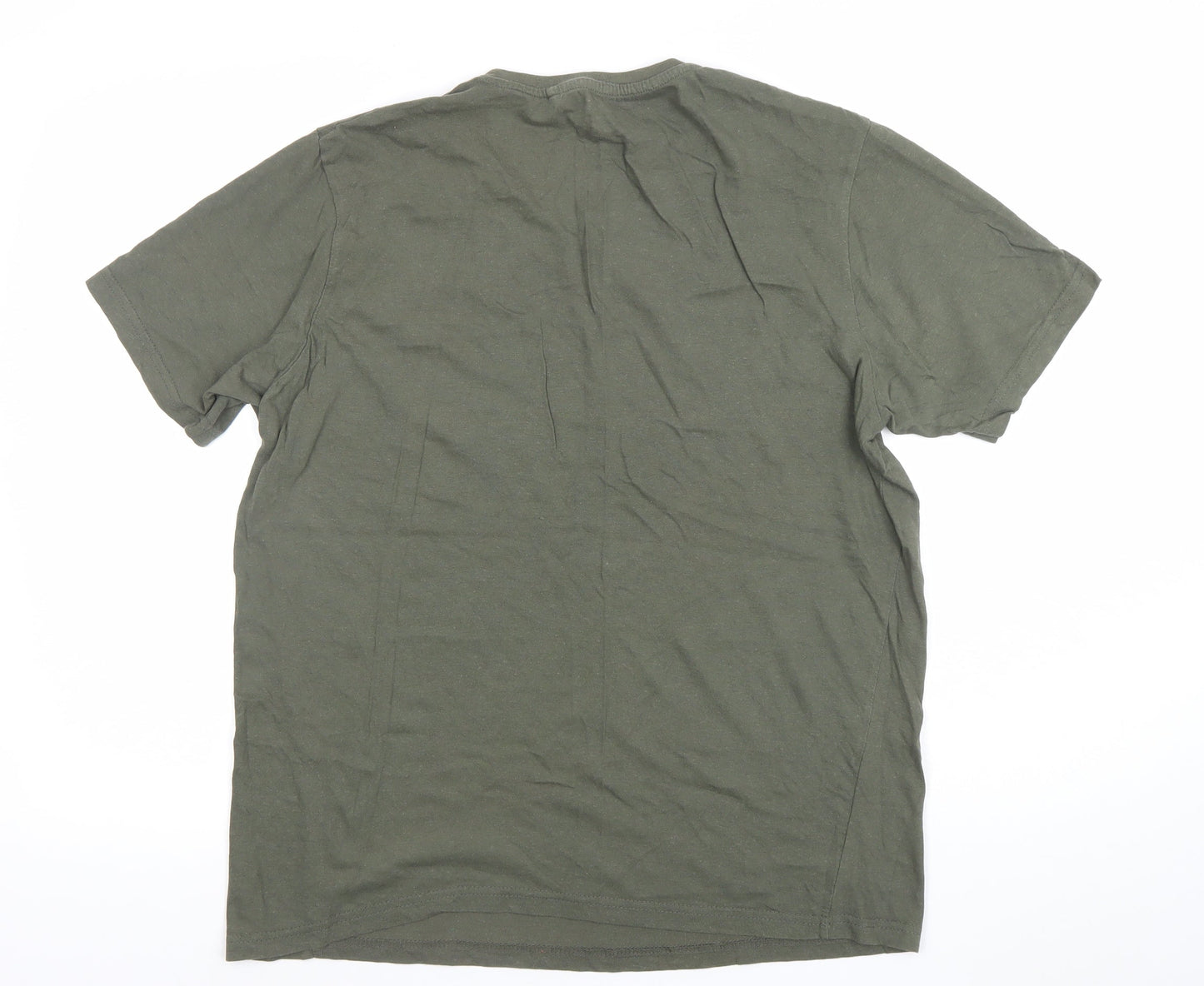 Mens UK Size L Farah Green  T-Shirt