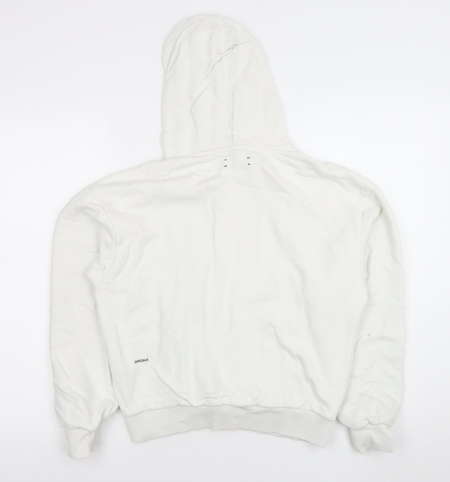Womens UK Size M Pangaia White Pullover Hoodie