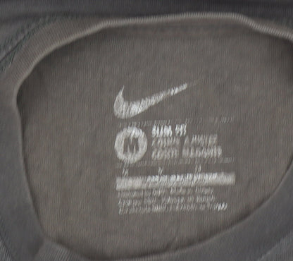 Nike Men's Grey Portugal Football Graphic Crew Neck T-Shirt Size M