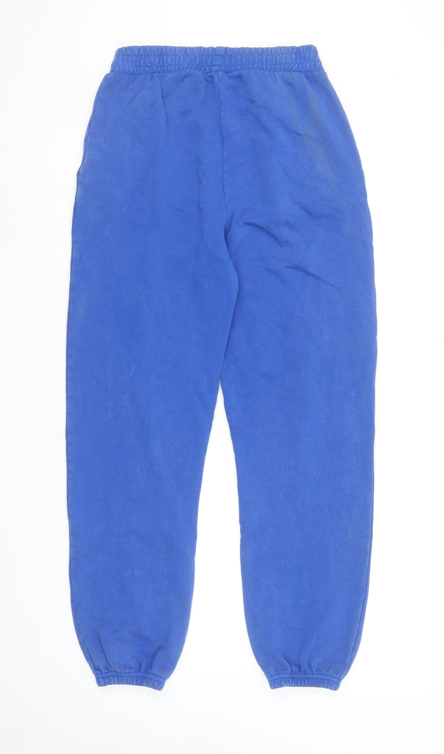 Womens UK Size M Zara Regular Fit Jogger Blue Trousers