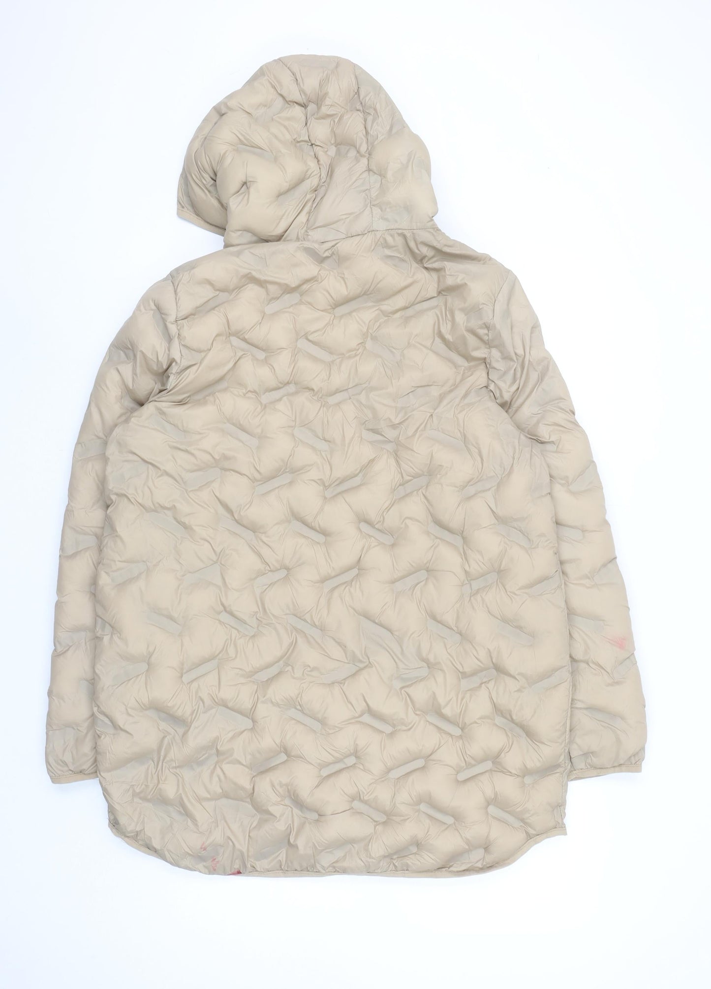 Womens UK Size 10 Beloved Beige Puffer Jacket