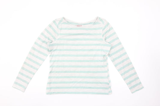 Craghoppers Women's Multicoloured Striped Long Sleeve T-Shirt Size 10