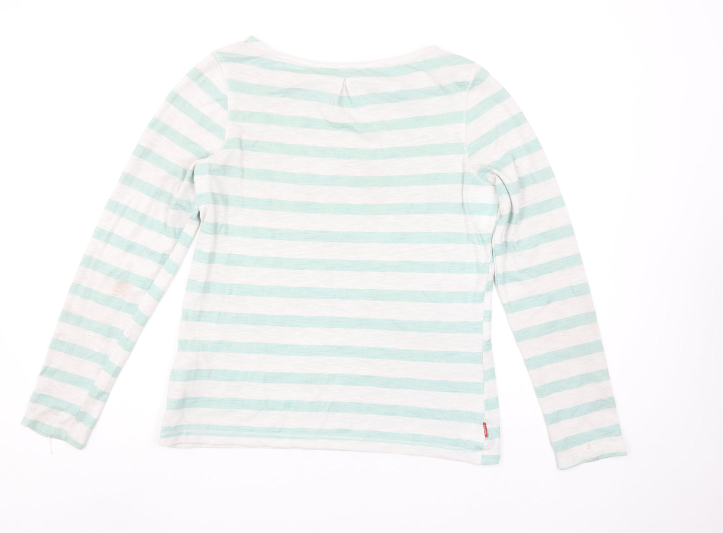 Craghoppers Women's Multicoloured Striped Long Sleeve T-Shirt Size 10