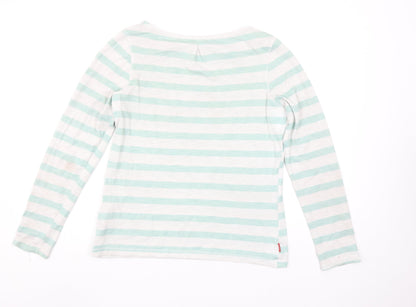 Craghoppers Women's Multicoloured Striped Long Sleeve T-Shirt Size 10