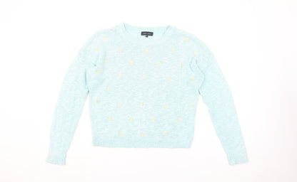 Womens UK Size 12 New Look Blue Pullover Jumper