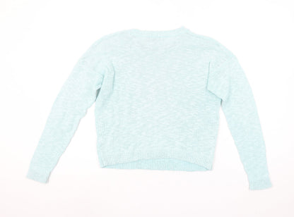 Womens UK Size 12 New Look Blue Pullover Jumper