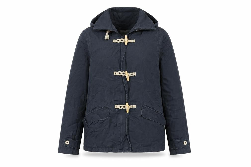 Womens UK Size 12 Seasalt Cornwall Blue Duffle Coat
