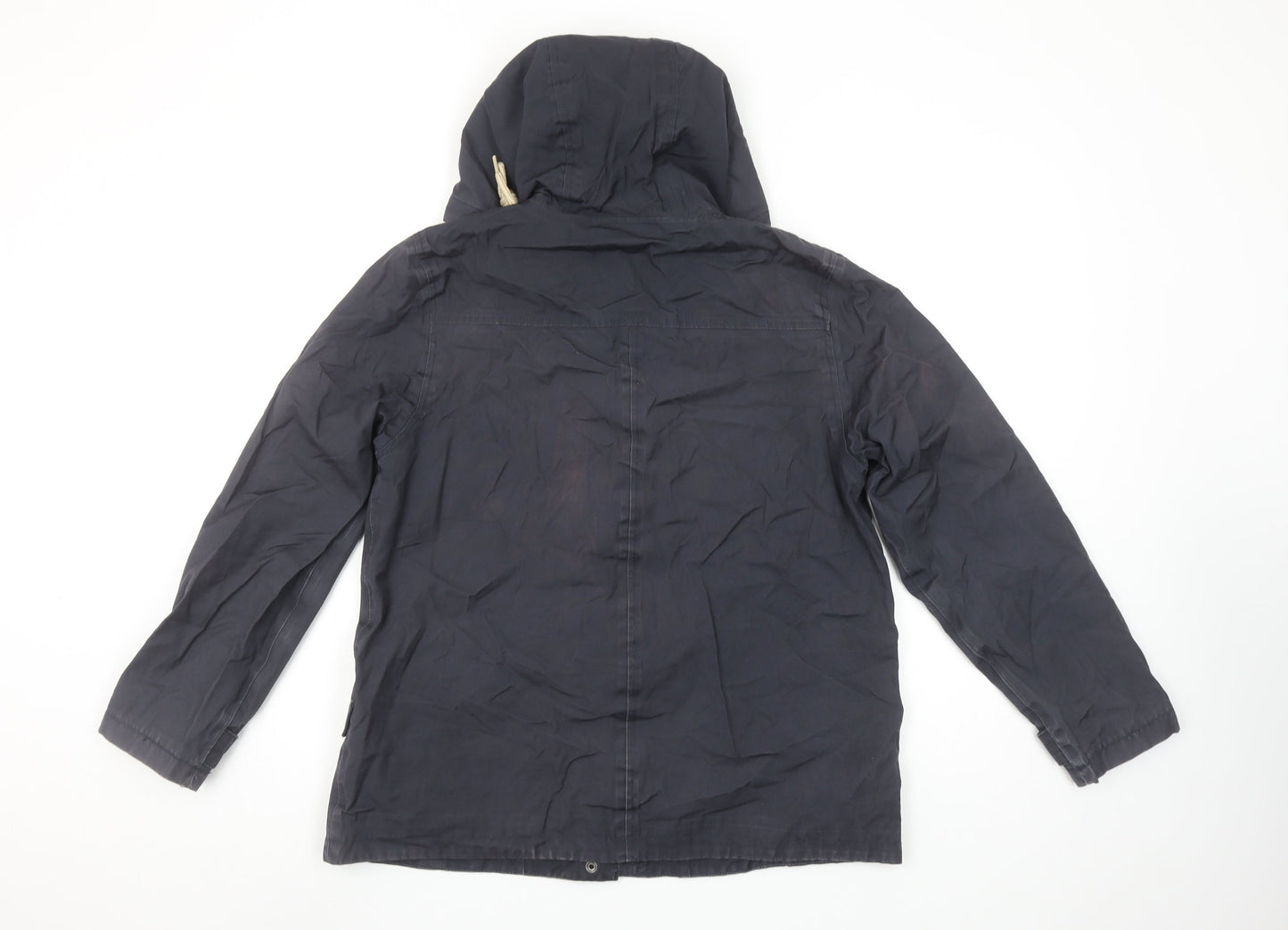 Womens UK Size 12 Seasalt Cornwall Blue Duffle Coat