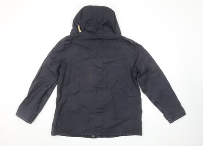 Womens UK Size 12 Seasalt Cornwall Blue Duffle Coat