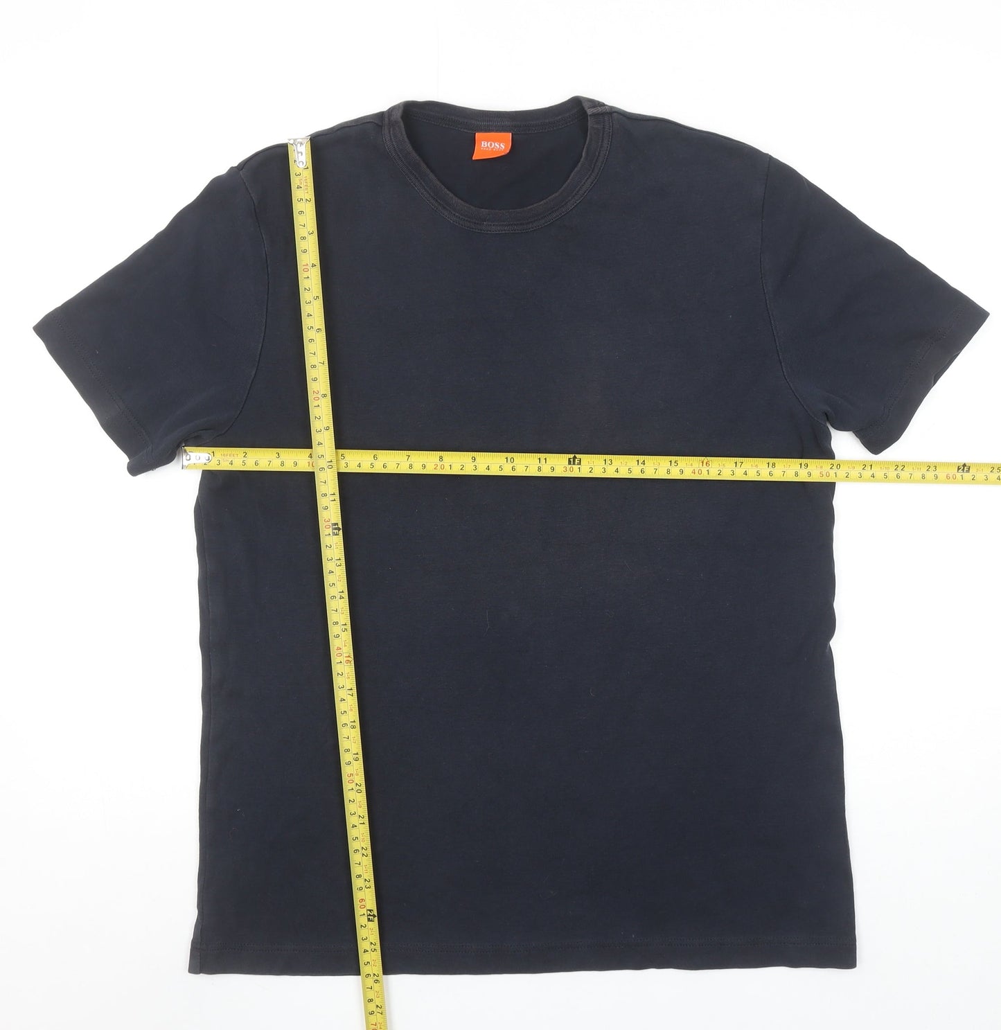 Mens UK Size XL Boss Black  T-Shirt