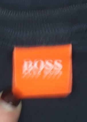 Mens UK Size XL Boss Black  T-Shirt