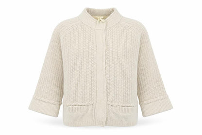 Womens UK Size 10 NEXT Beige Cardigan Jumper
