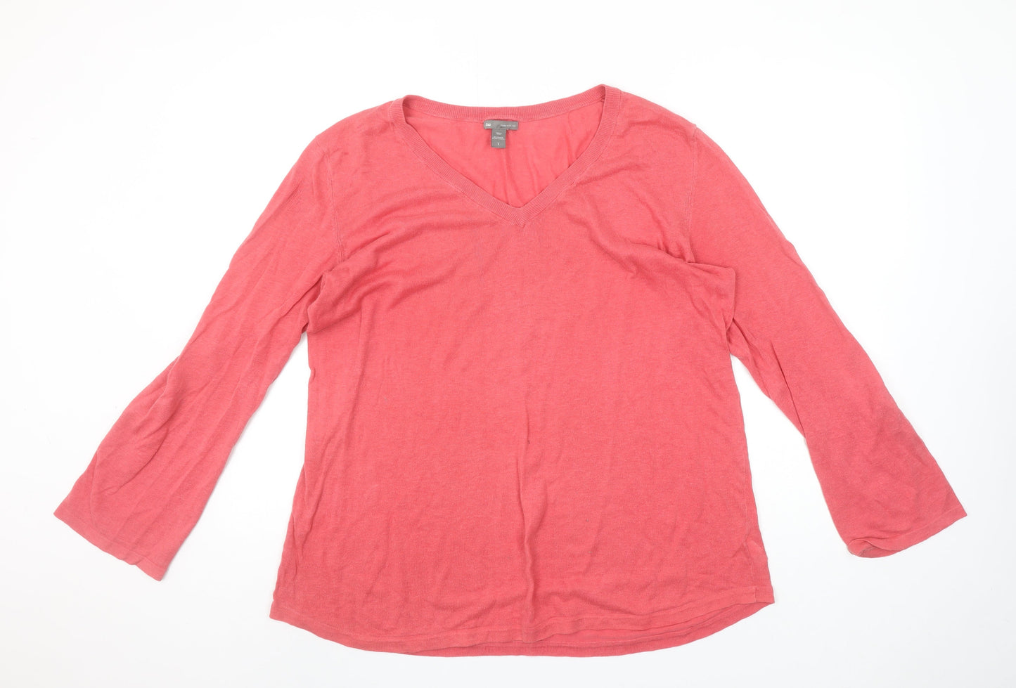 Womens UK Size L Gap Pink Pullover Jumper