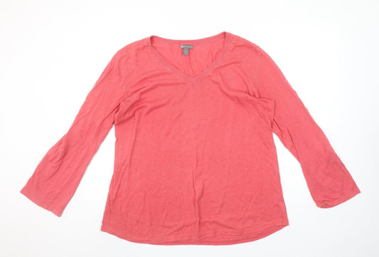 Womens UK Size L Gap Pink Pullover Jumper