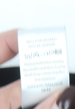 Principles Petite Black Velvet Midi Pencil Skirt Size 16