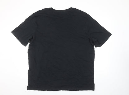 Jack & Jones Men’s Black XL Funny Gangster Wrappa T-Shirt