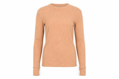 Womens UK Size XS Brave Soul Beige Pullover Jumper
