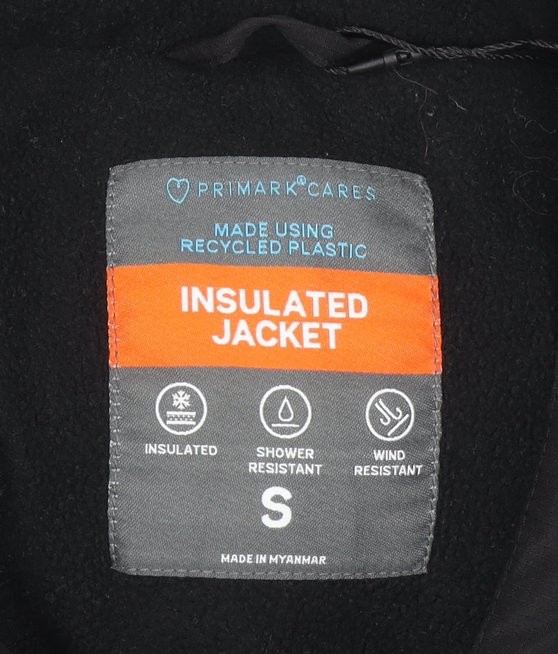 Primark Women Purple Puffer Jacket Small Insulated Winter Coat