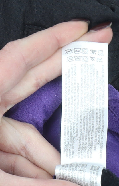 Primark Women Purple Puffer Jacket Small Insulated Winter Coat