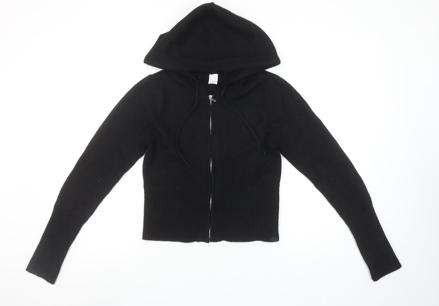 Girls UK Size L Gilly Hicks Black Cardigan Jumper