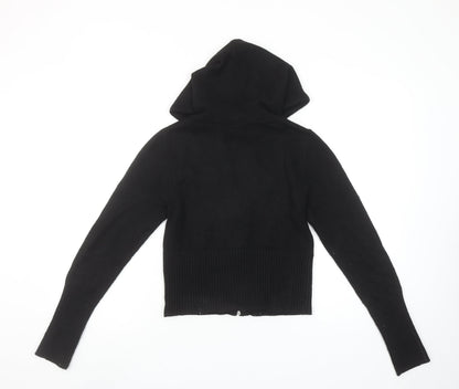 Girls UK Size L Gilly Hicks Black Cardigan Jumper