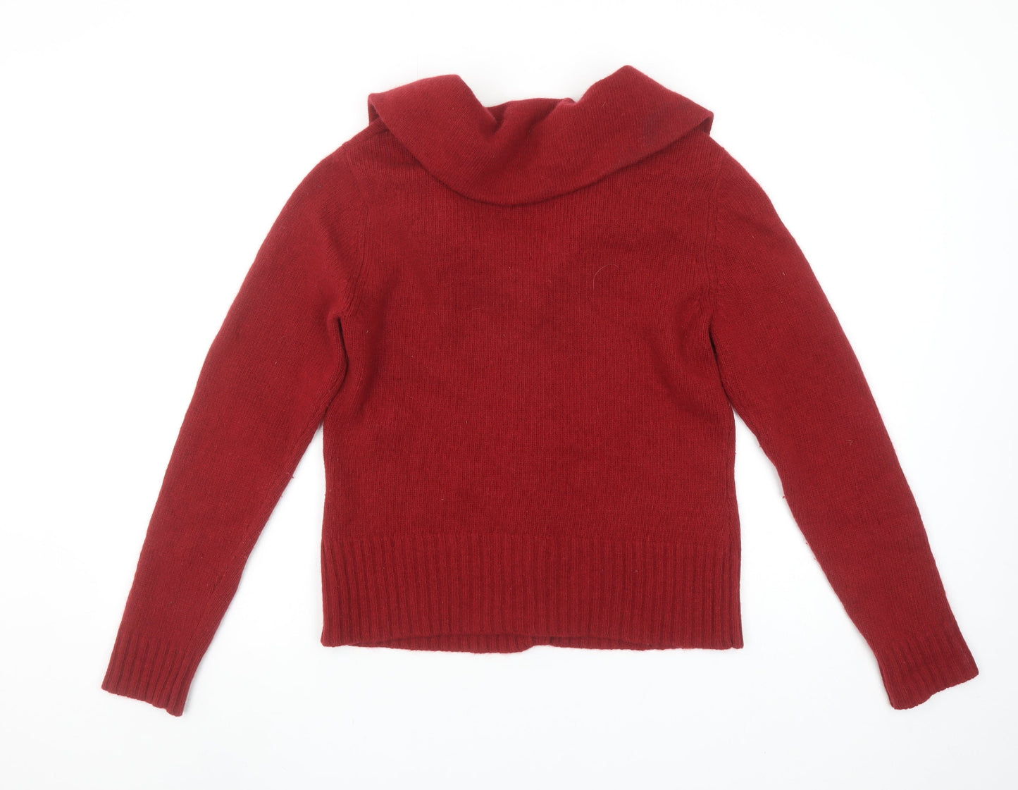 Womens UK Size L Sarah Spencer Red Cardigan Jumper