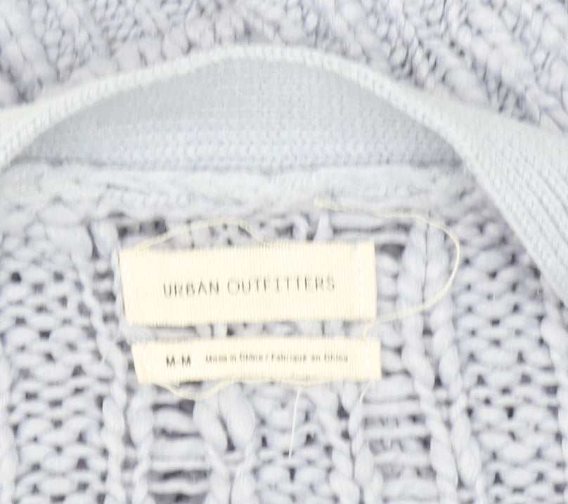 Womens UK Size M Urban Outfitters Grey Cardigan Jumper