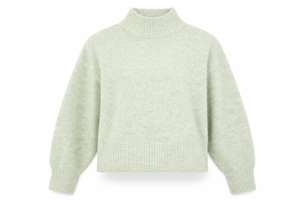 Womens UK Size S Monki Green Pullover Jumper