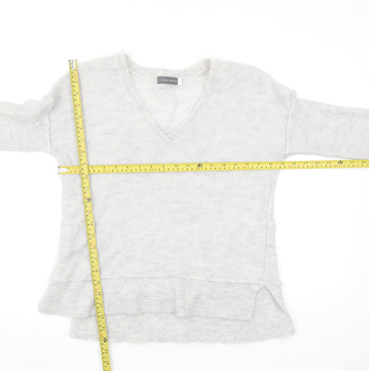 Womens UK Size 12 Mint Velvet Grey Pullover Jumper