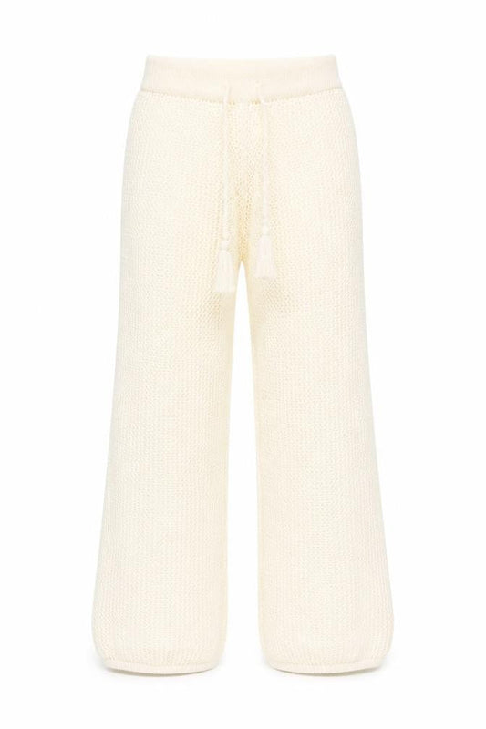 Womens UK Size XS Primark Relaxed Fit Casual Travel Ivory Trousers