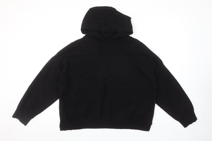 Womens UK Size 18-20 Isle Essentials Black Pullover Jumper