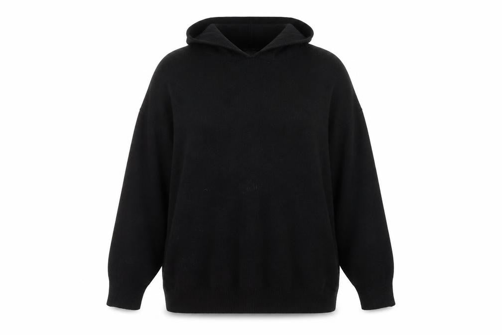 Womens UK Size 18-20 Isle Essentials Black Pullover Jumper