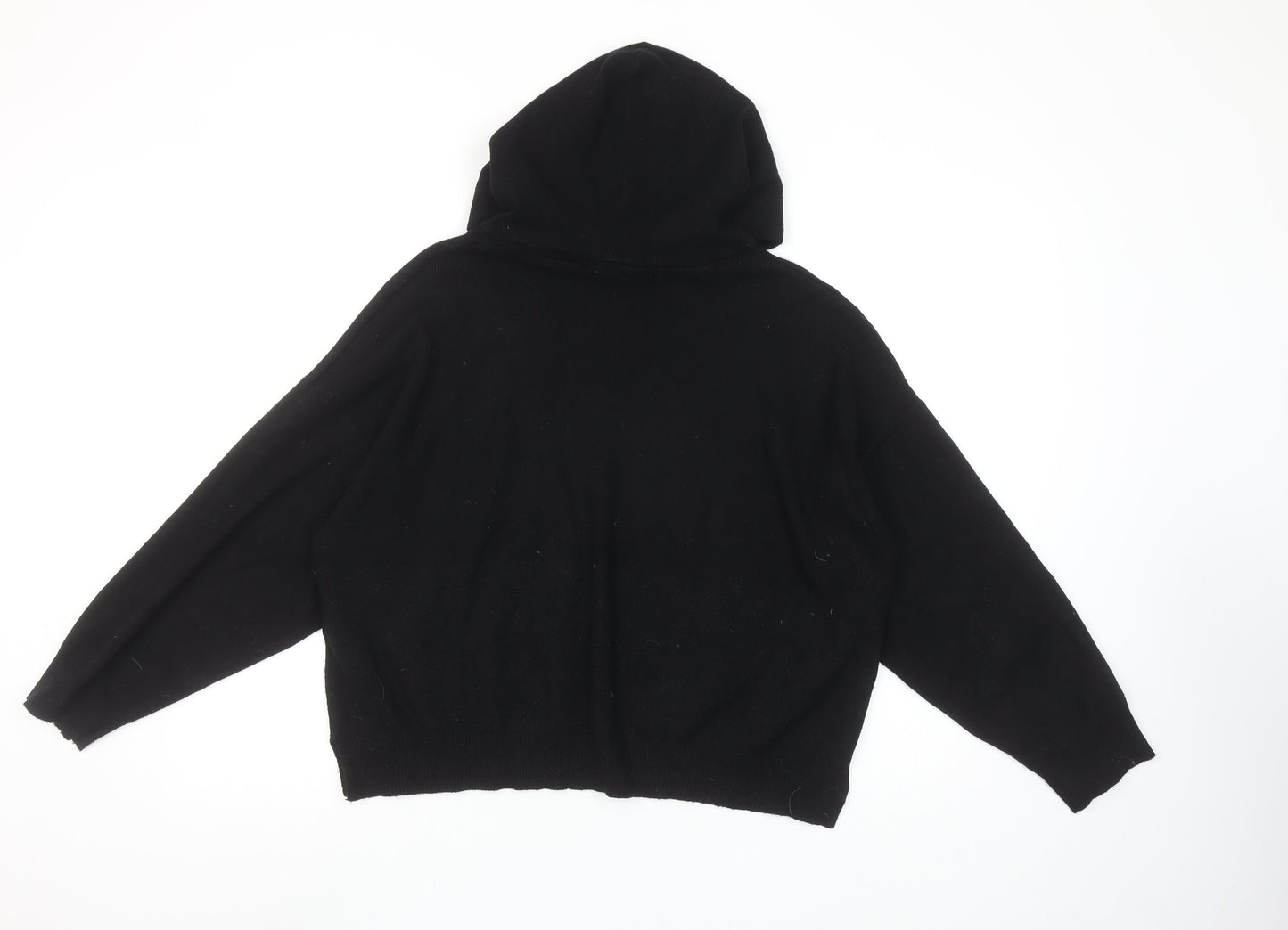 Womens UK Size 18-20 Isle Essentials Black Pullover Jumper