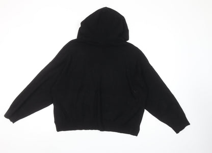 Womens UK Size 18-20 Isle Essentials Black Pullover Jumper