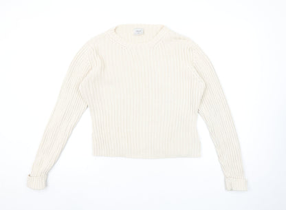 Womens UK Size L NEXT Ivory Pullover Jumper