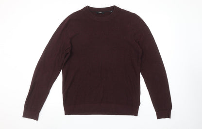 Mens UK Size S JACK & JONES Brown Pullover Jumper