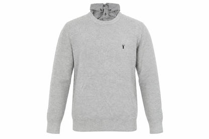 Mens UK Size S NEXT Grey Pullover Jumper