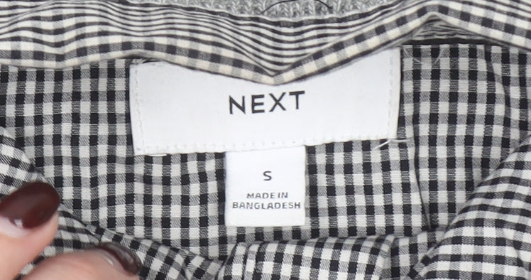 Next Men’s Grey Cotton Crew Neck Jumper Size S Classic Knit