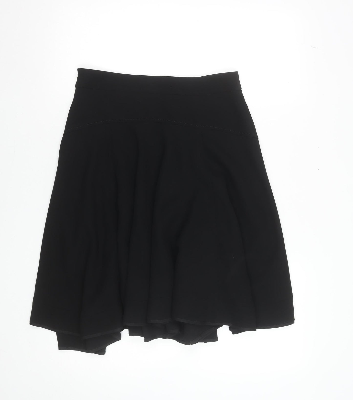 Womens UK Size 4 Zara Woman Flare Chiffon Skirt