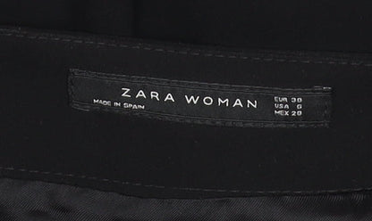 Womens UK Size 4 Zara Woman Flare Chiffon Skirt