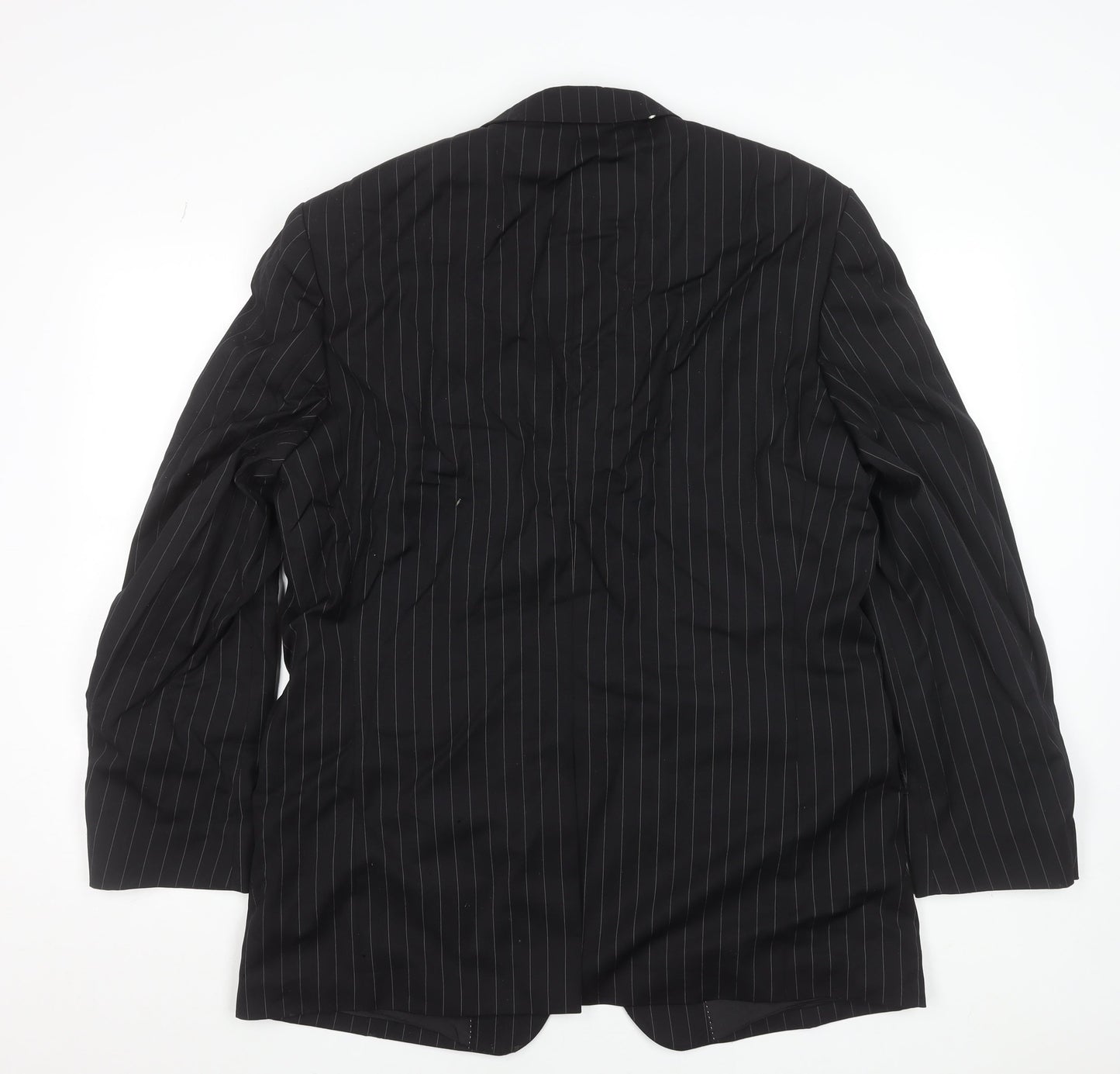 Mens UK Size 42 Rosselini Regular Black Suit Jacket