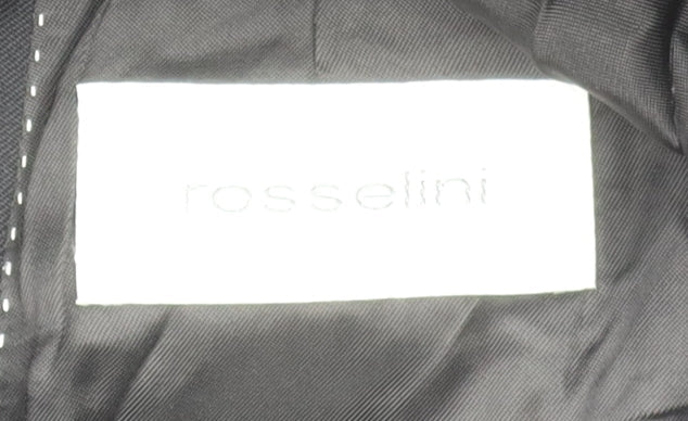 Mens UK Size 42 Rosselini Regular Black Suit Jacket