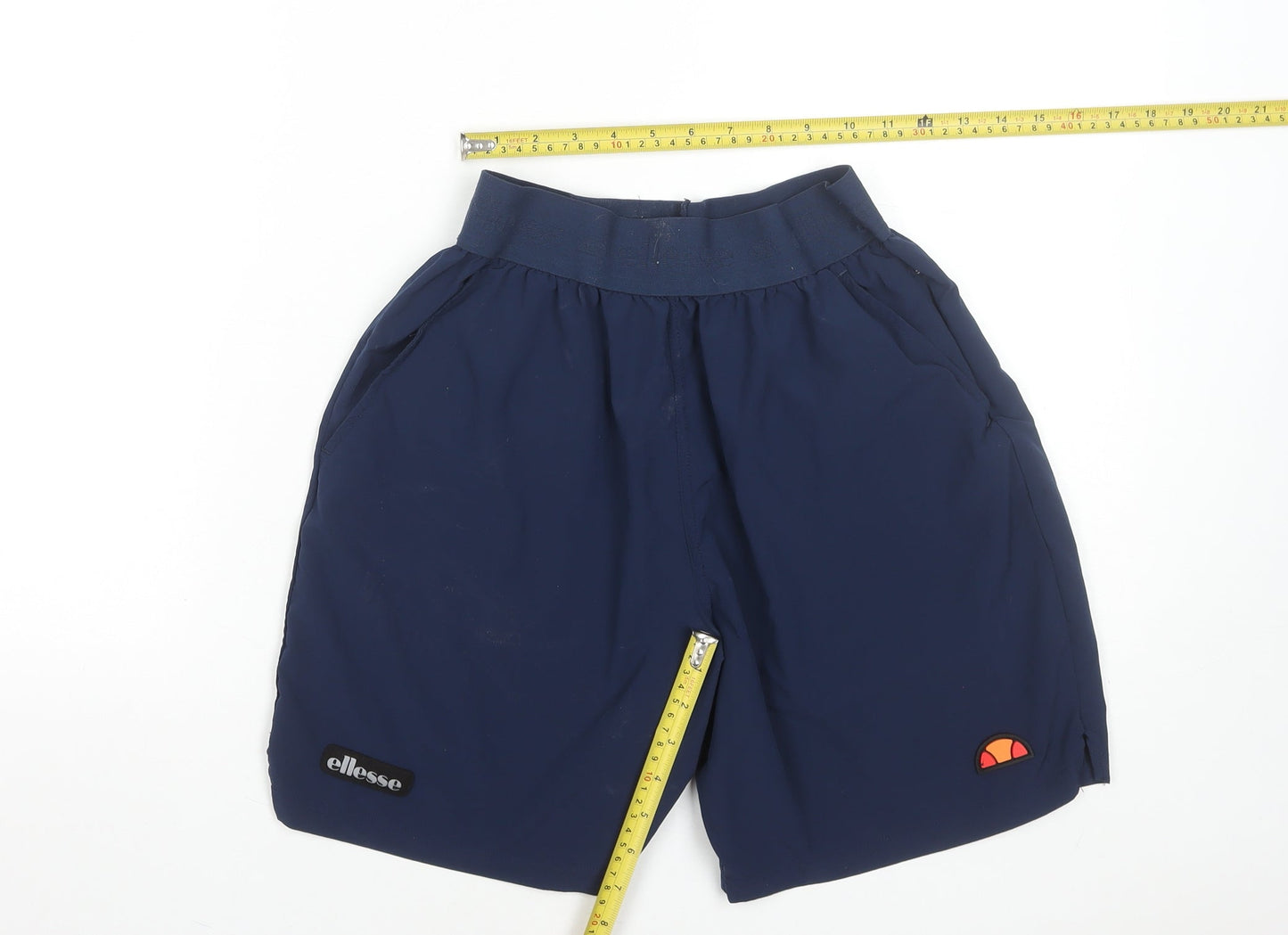 Ellesse Womens Blue L Athletic Activewear Shorts