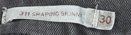 Levi's Women's Grey 311 Shaping Skinny Jeans Size 30