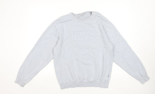 Womens UK Size 10 Ghanda Blue Pullover Sweatshirt