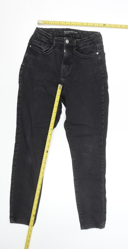 Womens UK Size 10 Dunnes Stores Slim Fit Skinny Black Jeans