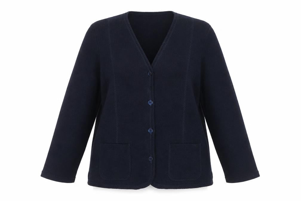 Womens UK Size M ISIS Blue Cardigan Jumper